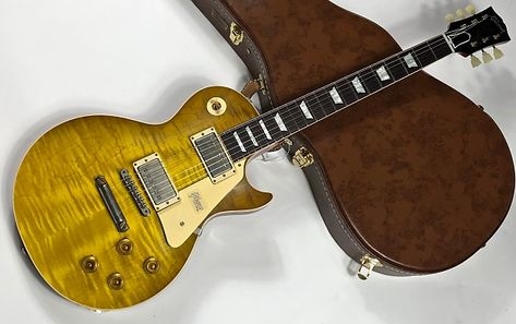 Gibson Les Paul Standard Custom Shop 1958 Vos Honey Lemon Fade